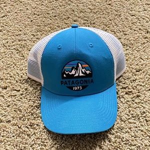 Patagonia blue hat